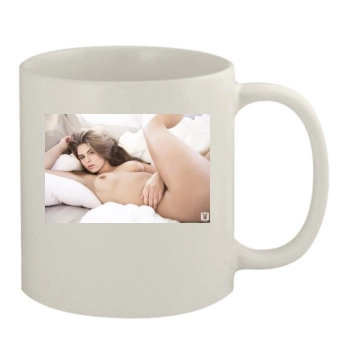 Tierra Lee 11oz White Mug