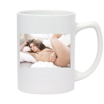 Tierra Lee 14oz White Statesman Mug