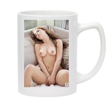 Tierra Lee 14oz White Statesman Mug