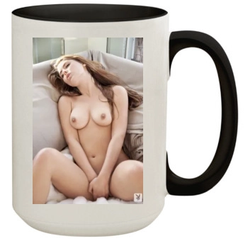 Tierra Lee 15oz Colored Inner & Handle Mug