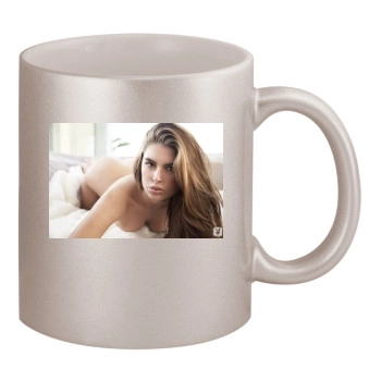 Tierra Lee 11oz Metallic Silver Mug