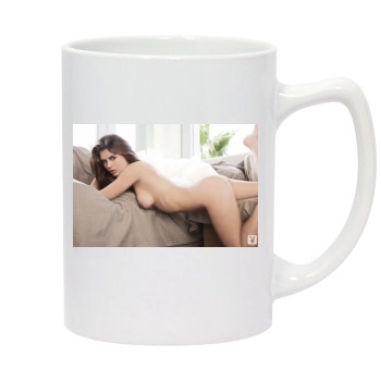 Tierra Lee 14oz White Statesman Mug