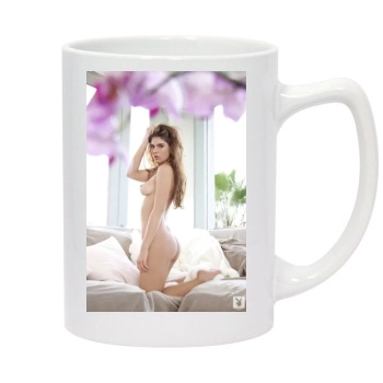 Tierra Lee 14oz White Statesman Mug