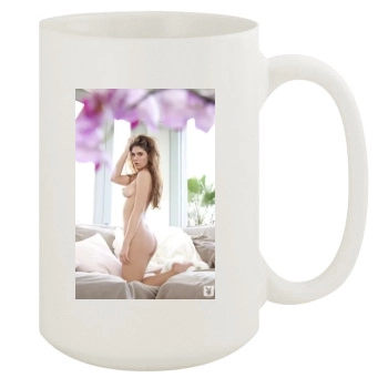 Tierra Lee 15oz White Mug