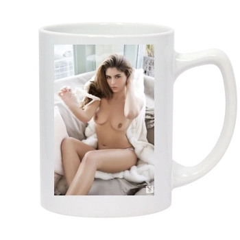 Tierra Lee 14oz White Statesman Mug