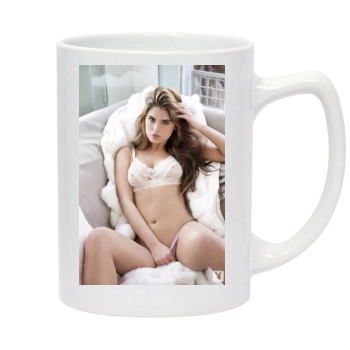 Tierra Lee 14oz White Statesman Mug