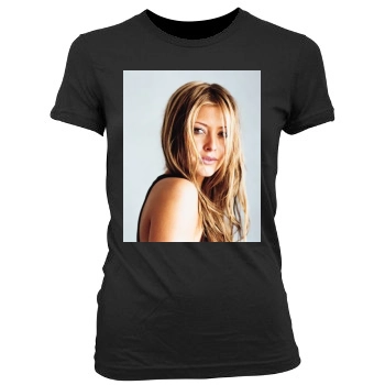 Holly Valance Women's Junior Cut Crewneck T-Shirt