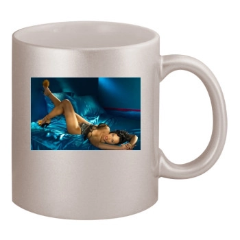 Tiffany Fallon 11oz Metallic Silver Mug