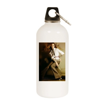 Tiiu Kuik White Water Bottle With Carabiner