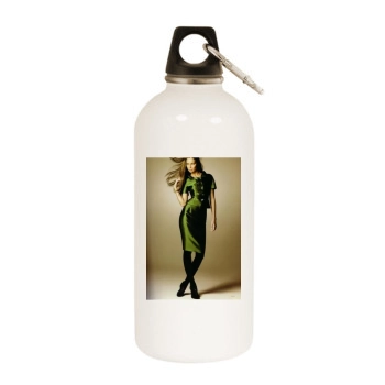 Tiiu Kuik White Water Bottle With Carabiner