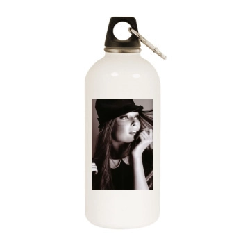 Tiiu Kuik White Water Bottle With Carabiner