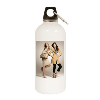 Tiiu Kuik White Water Bottle With Carabiner