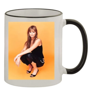 Holly Valance 11oz Colored Rim & Handle Mug