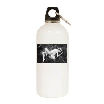 Tiiu Kuik White Water Bottle With Carabiner