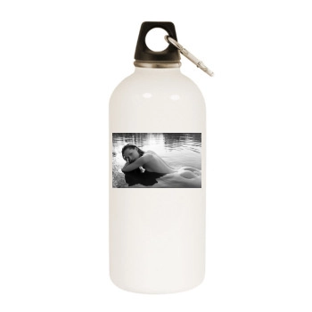 Tiiu Kuik White Water Bottle With Carabiner