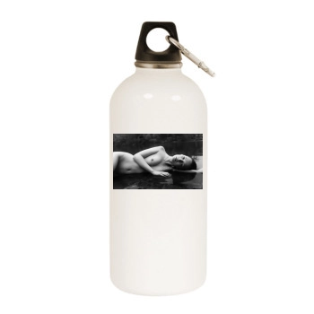 Tiiu Kuik White Water Bottle With Carabiner