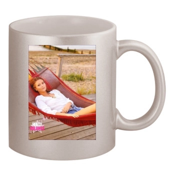 Holly Valance 11oz Metallic Silver Mug