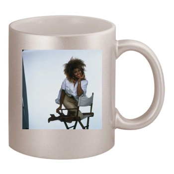 Tina Turner 11oz Metallic Silver Mug