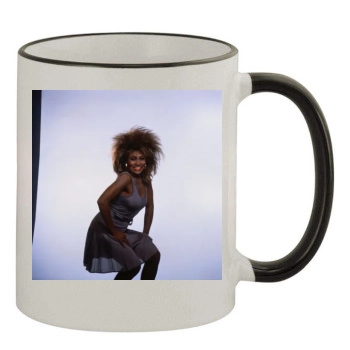 Tina Turner 11oz Colored Rim & Handle Mug