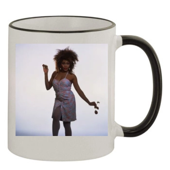 Tina Turner 11oz Colored Rim & Handle Mug