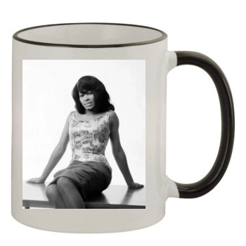 Tina Turner 11oz Colored Rim & Handle Mug