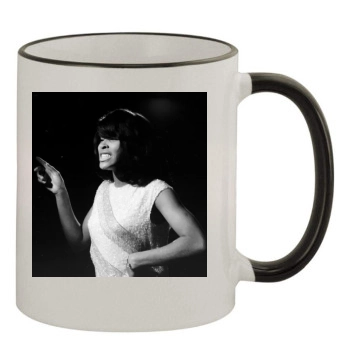 Tina Turner 11oz Colored Rim & Handle Mug