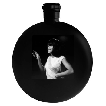 Tina Turner Round Flask