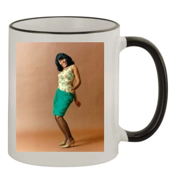 Tina Turner 11oz Colored Rim & Handle Mug