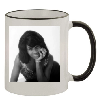 Tina Turner 11oz Colored Rim & Handle Mug