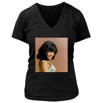 Tina Turner Women's Deep V-Neck TShirt