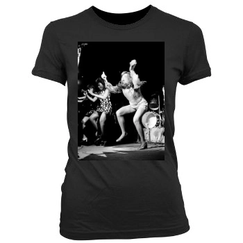 Tina Turner Women's Junior Cut Crewneck T-Shirt