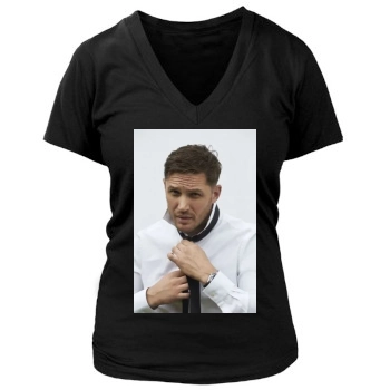 Tom Hardy Women's Deep V-Neck TShirt