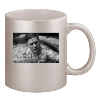 Tom Hardy 11oz Metallic Silver Mug