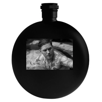 Tom Hardy Round Flask