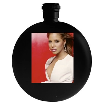 Toni Braxton Round Flask