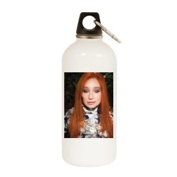 Tori Amos White Water Bottle With Carabiner