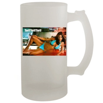 Tori Spelling 16oz Frosted Beer Stein