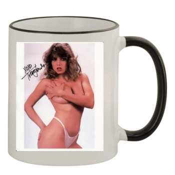 Traci Lords 11oz Colored Rim & Handle Mug