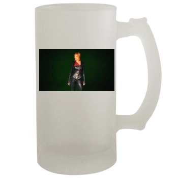 Tricia Helfer 16oz Frosted Beer Stein