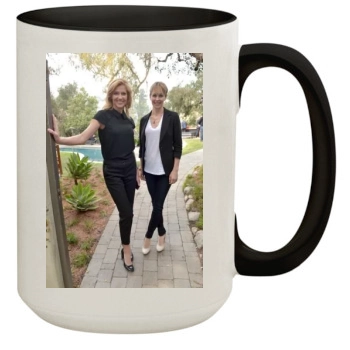 Tricia Helfer 15oz Colored Inner & Handle Mug