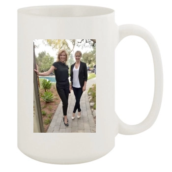 Tricia Helfer 15oz White Mug