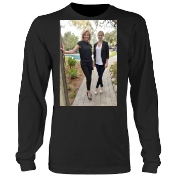 Tricia Helfer Men's Heavy Long Sleeve TShirt