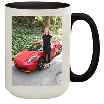 Tricia Helfer 15oz Colored Inner & Handle Mug