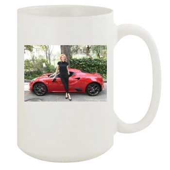 Tricia Helfer 15oz White Mug