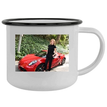 Tricia Helfer Camping Mug