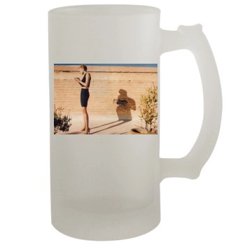 Tricia Helfer 16oz Frosted Beer Stein