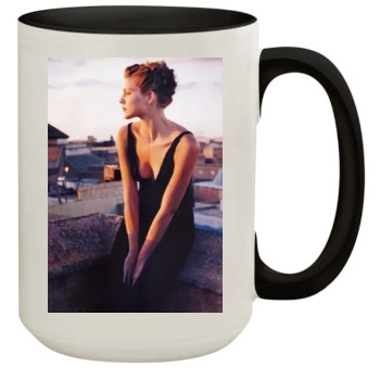 Tricia Helfer 15oz Colored Inner & Handle Mug