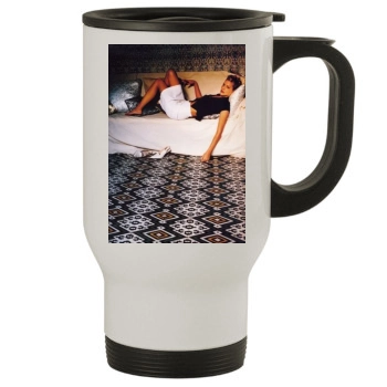 Tricia Helfer Stainless Steel Travel Mug