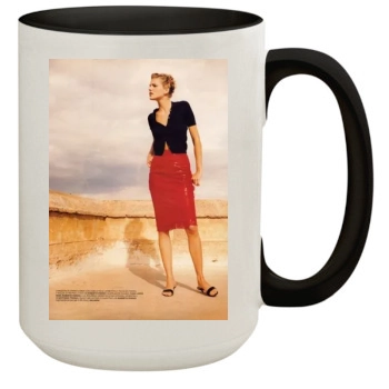 Tricia Helfer 15oz Colored Inner & Handle Mug