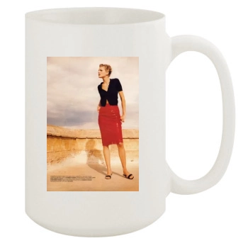 Tricia Helfer 15oz White Mug